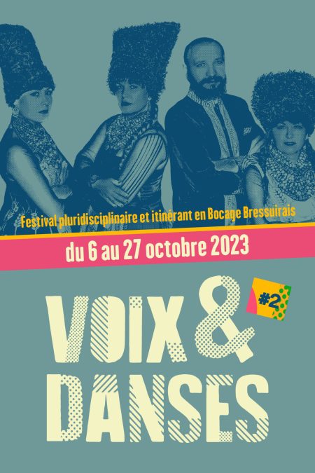 Festival Voix & Danses 2023 FLYER recto